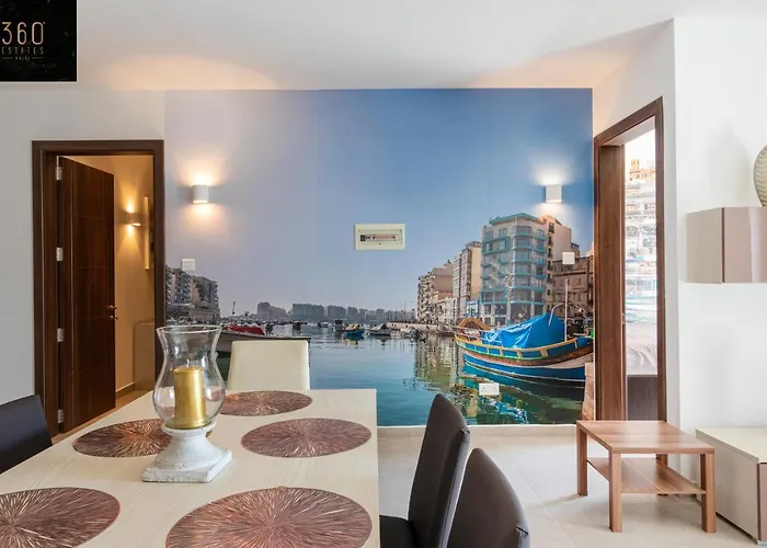 Apartment High-end With Comfy Beds & Super Wifi By 360 Estates San Gwann