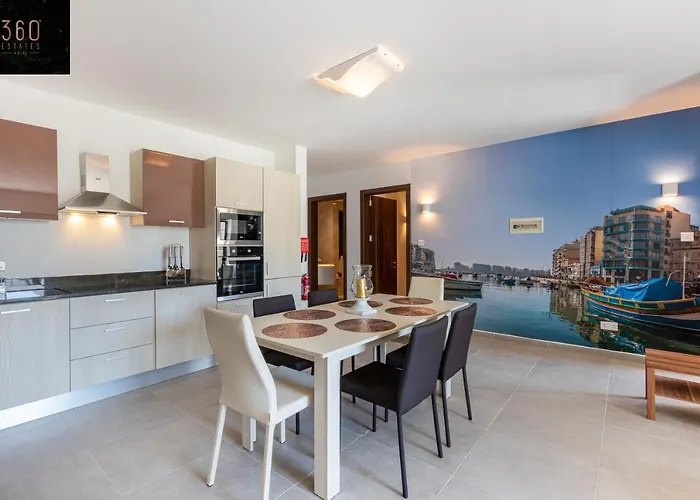 Apartment High-end With Comfy Beds & Super Wifi By 360 Estates San Gwann