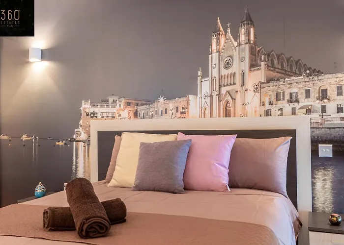 Apartment High-end With Comfy Beds & Super Wifi By 360 Estates San Gwann